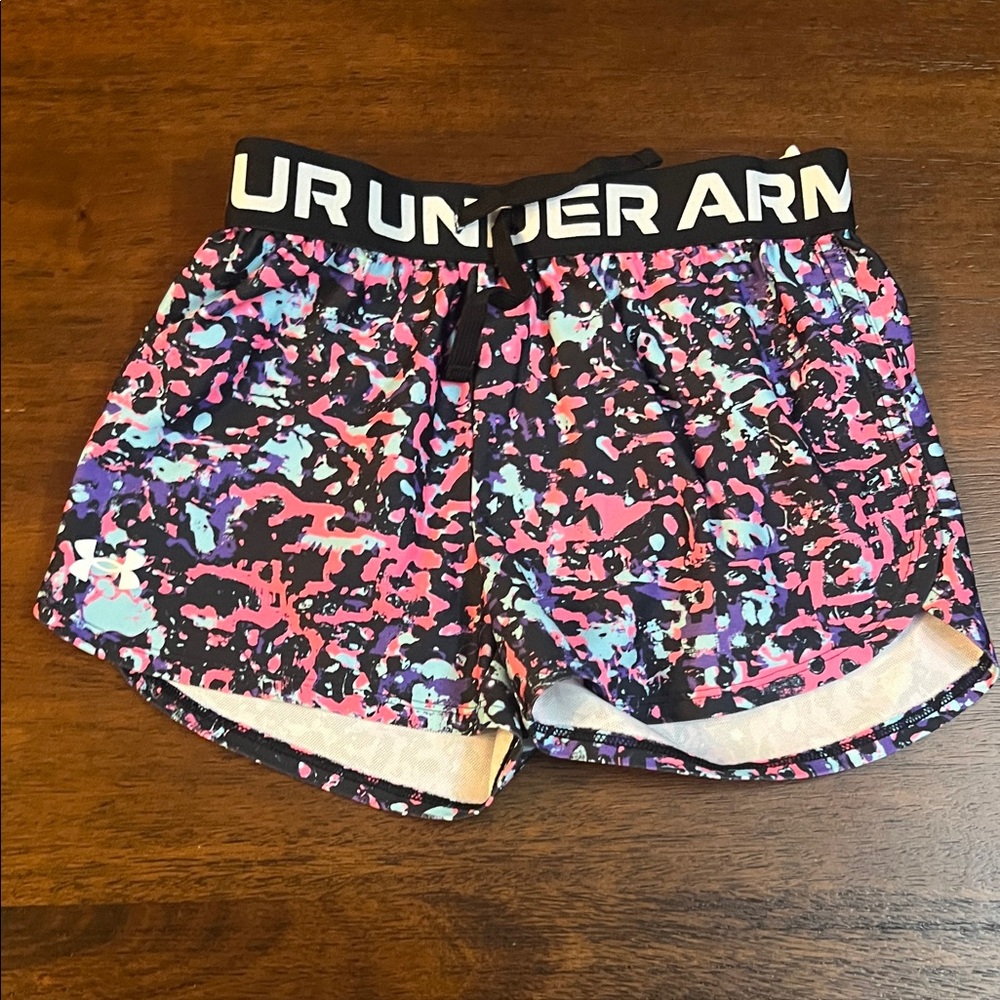Under Armour Women's Abstract Print Athletic Shorts